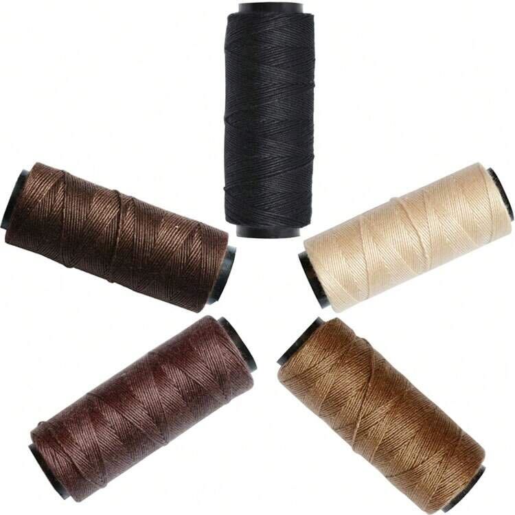 SET OF 5 WEAVE THREAD WITH NEEDLE SET