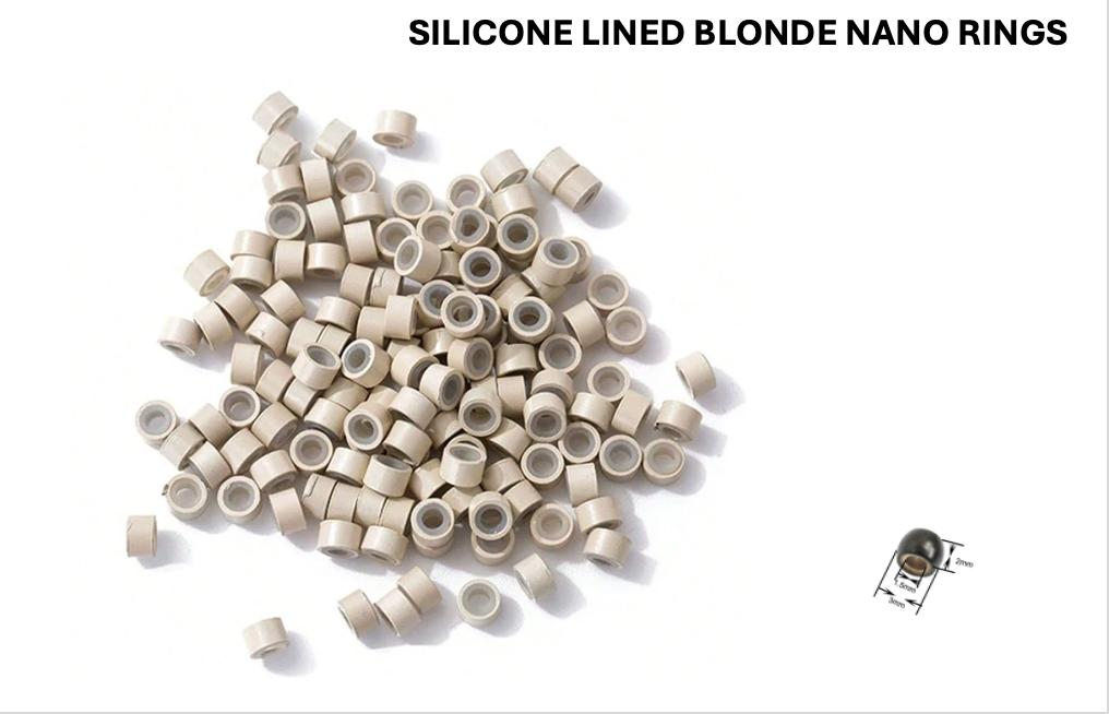 SILICONE LINED NANO RING BEADS