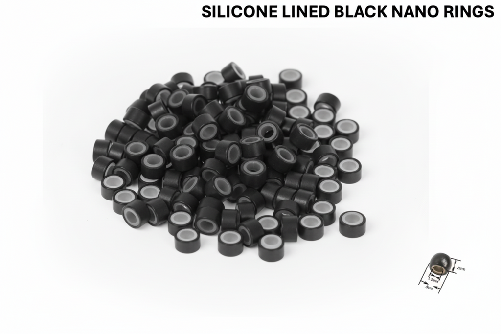 SILICONE LINED NANO RING BEADS