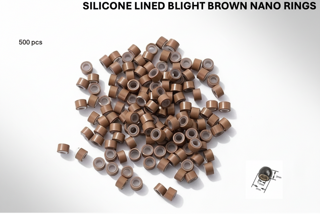 SILICONE LINED NANO RING BEADS