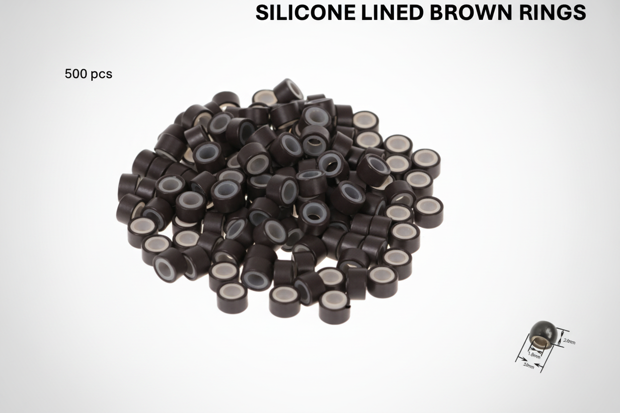 SILICONE LINED NANO RING BEADS