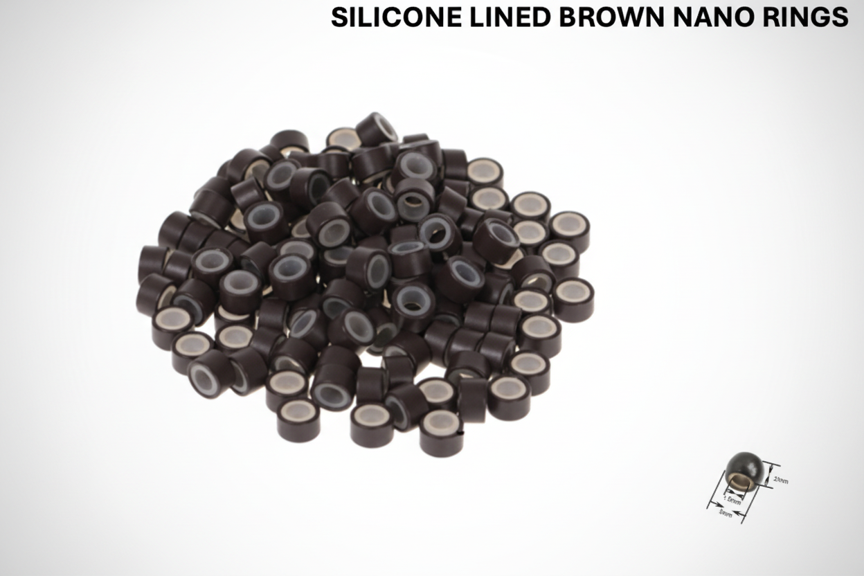 SILICONE LINED NANO RING BEADS