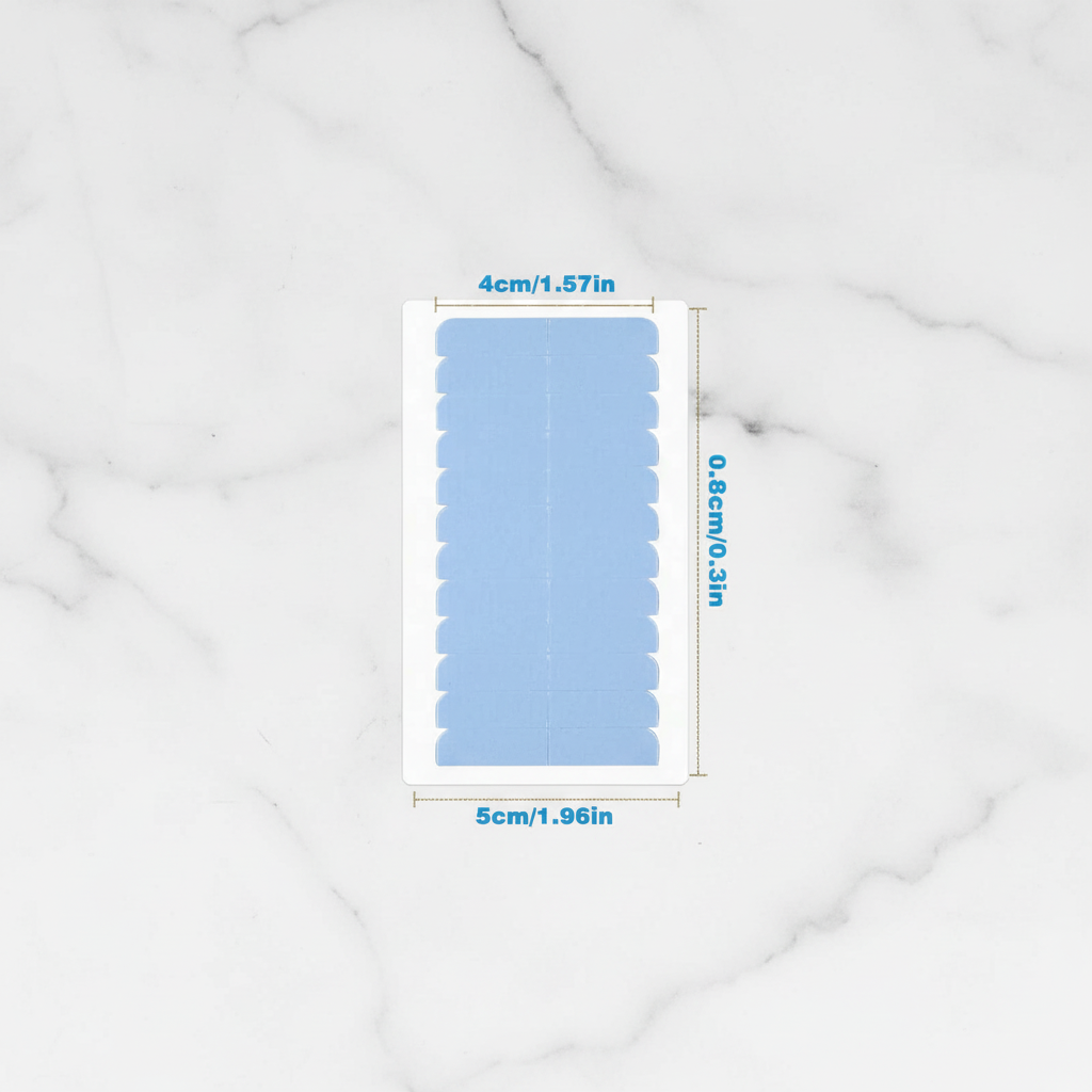 TAPE-IN ADHESIVE REFILL STRIPS