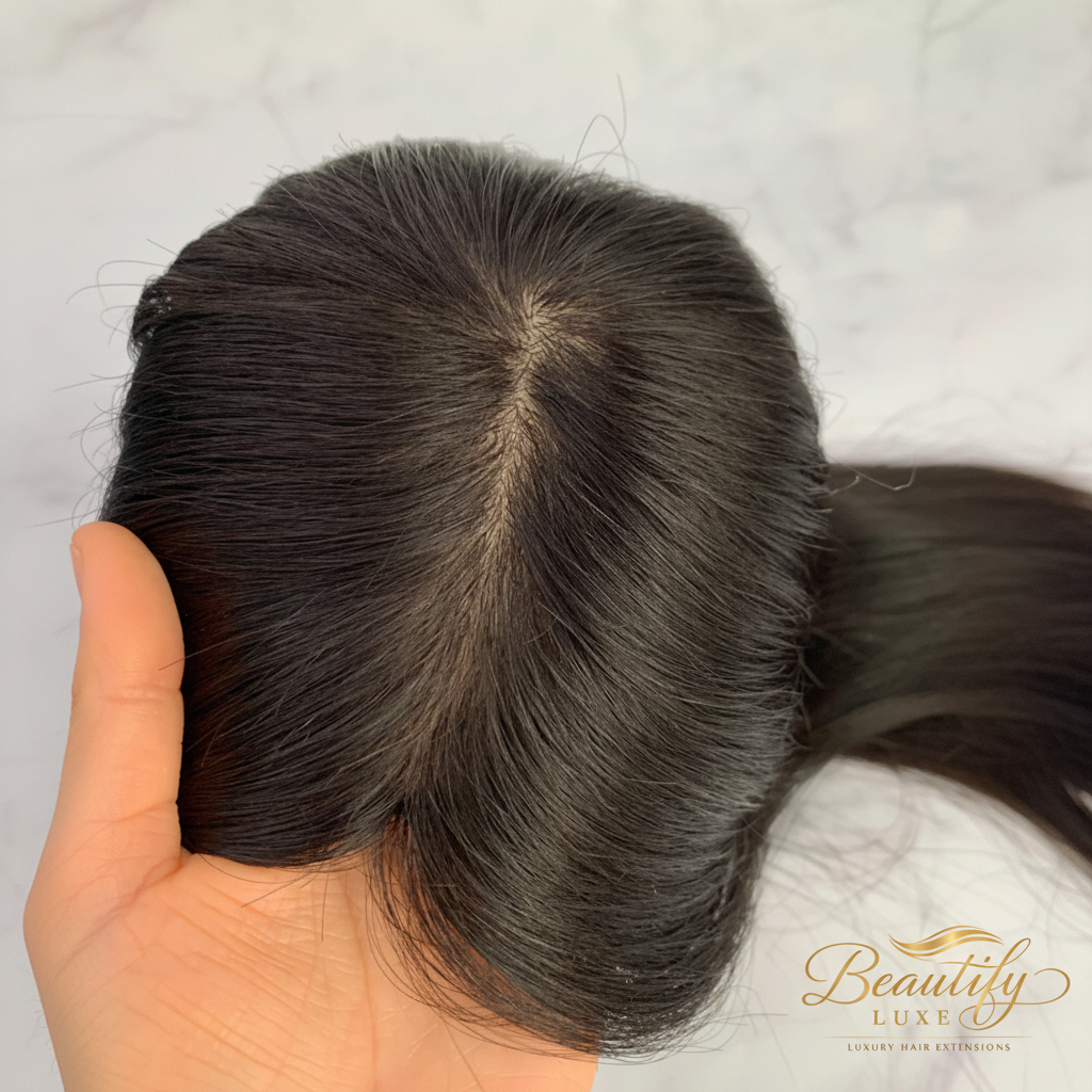 Enhanced Hair Topper Result