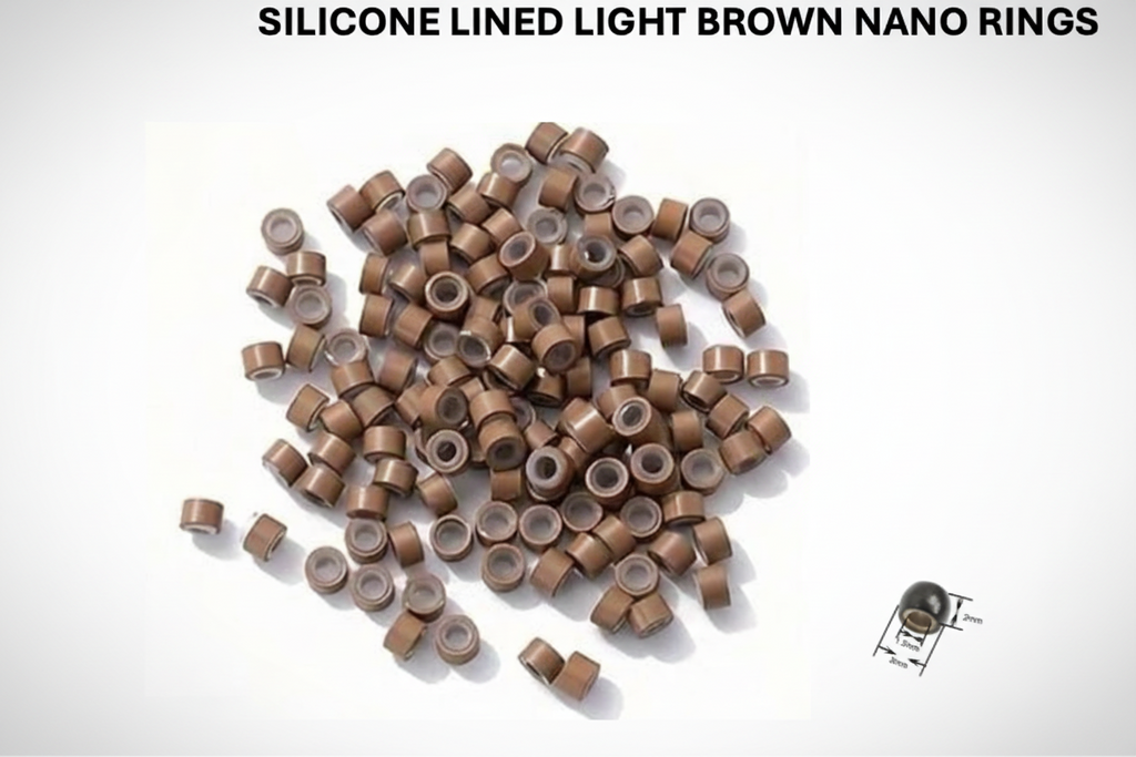 SILICONE LINED NANO RING BEADS