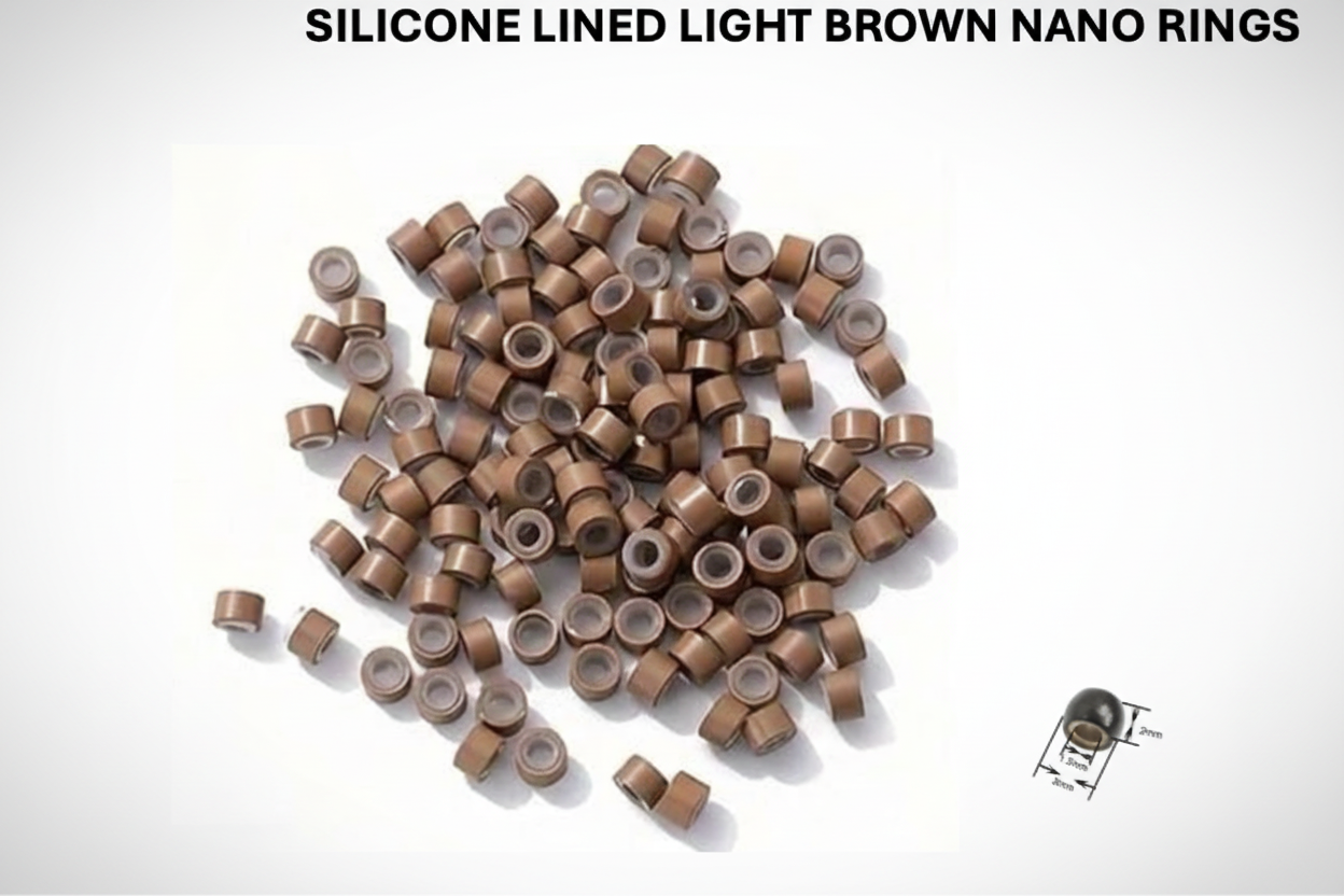 SILICONE LINED NANO RING BEADS