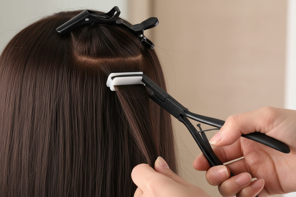 TAPE EXTENSIONS SEALING CLAMP